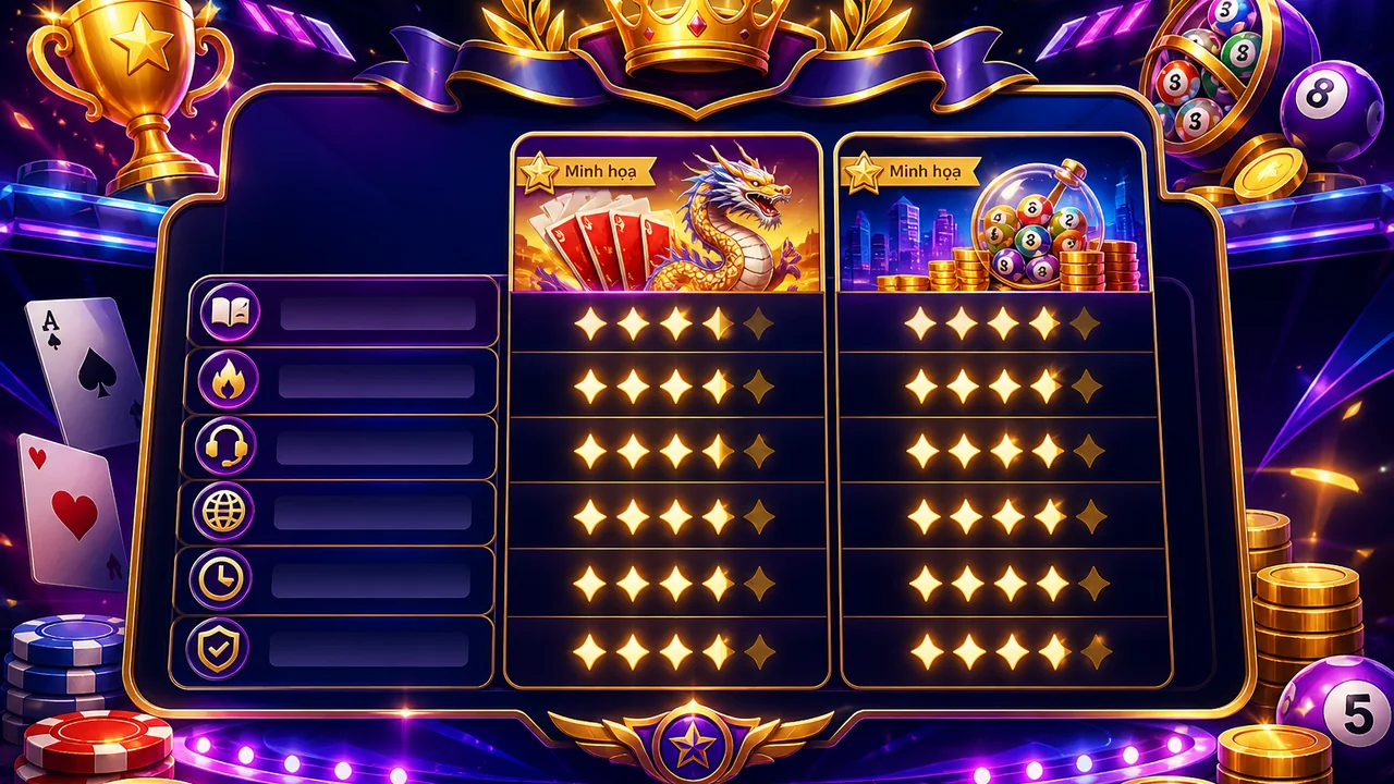 Chọn game dễ hiểu trước khi xem bảng xếp hạng trò chơi AE888 đang được quan tâm